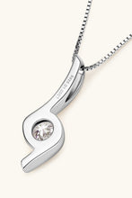 Cargar imagen en el visor de la galería, 1 Carat Moissanite 925 Sterling Silver Necklace