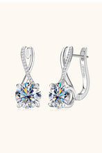 Cargar imagen en el visor de la galería, 4 Carat Moissanite 925 Sterling Silver Earrings