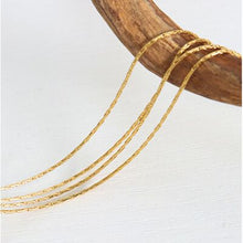 Load image into Gallery viewer, 18K Gold-Plated Multi-Layer Clavicle Chain Necklace