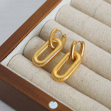 Cargar imagen en el visor de la galería, Titanium steel Dangle Earrings