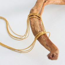 Load image into Gallery viewer, 18K Gold-Plated Multi-Layer Clavicle Chain Necklace