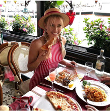 Load image into Gallery viewer, Ruby Stripe Lace-Up Dress