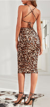 Load image into Gallery viewer, Desirable Leopard Cut-Out Dress