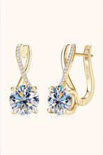 Cargar imagen en el visor de la galería, 4 Carat Moissanite 925 Sterling Silver Earrings