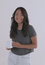 Load and play video in Gallery viewer, White Glossy Mug.mp4