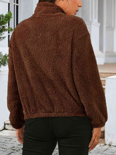 Cargar imagen en el visor de la galería, Zip Up Turtleneck Long Sleeve Jacket