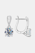 Cargar imagen en el visor de la galería, 4 Carat Moissanite 925 Sterling Silver Earrings