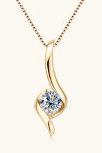 Cargar imagen en el visor de la galería, 1 Carat Moissanite 925 Sterling Silver Necklace