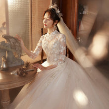 Cargar imagen en el visor de la galería, Super Fairy Mori Style Luxury Wedding Dress
