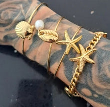 Cargar imagen en el visor de la galería, Bohemian Mixed Golden Summer Beach Bracelets Sets
