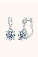 Load image into Gallery viewer, 4 Carat Moissanite 925 Sterling Silver Earrings
