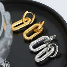 Load image into Gallery viewer, Titanium steel Dangle Earrings
