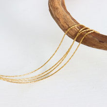 Cargar imagen en el visor de la galería, 18K Gold-Plated Multi-Layer Clavicle Chain Necklace
