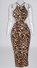 Load image into Gallery viewer, Desirable Leopard Cut-Out Dress
