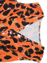 Cargar imagen en el visor de la galería, Safari Surplice Tiered Tank Dress
