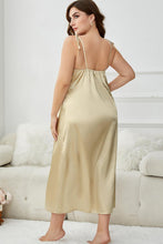 Load image into Gallery viewer, Plus Size Tie-Shoulder Midi Night Dress
