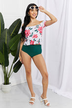 Load image into Gallery viewer, Coastal Cutie Off-Shoulder Swim Tankini Set
