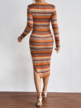 Load image into Gallery viewer, Coco Spice Slit Pencil Dress

