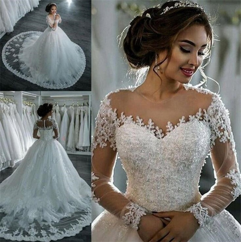 Nubia Lace Wedding Gown